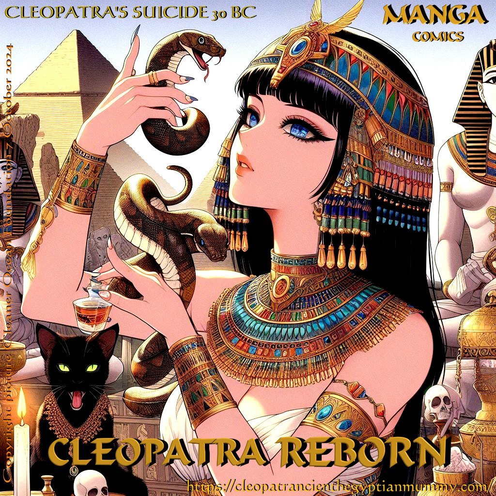 Cleopatra is the most famous woman that ever lived, in this original story from Cleaner Ocean Foundation, the Queen of the Nile is Reborn from the afterlife after two thousand years. Ideal script for Japanese Manga comics